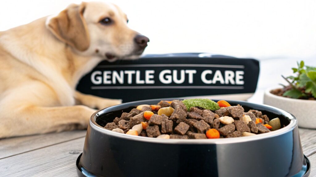 Image showcasing The Best Dog Food for Dogs with Digestive Issues
