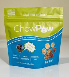 chowpow dehydrated beef heart meat powder for dogs