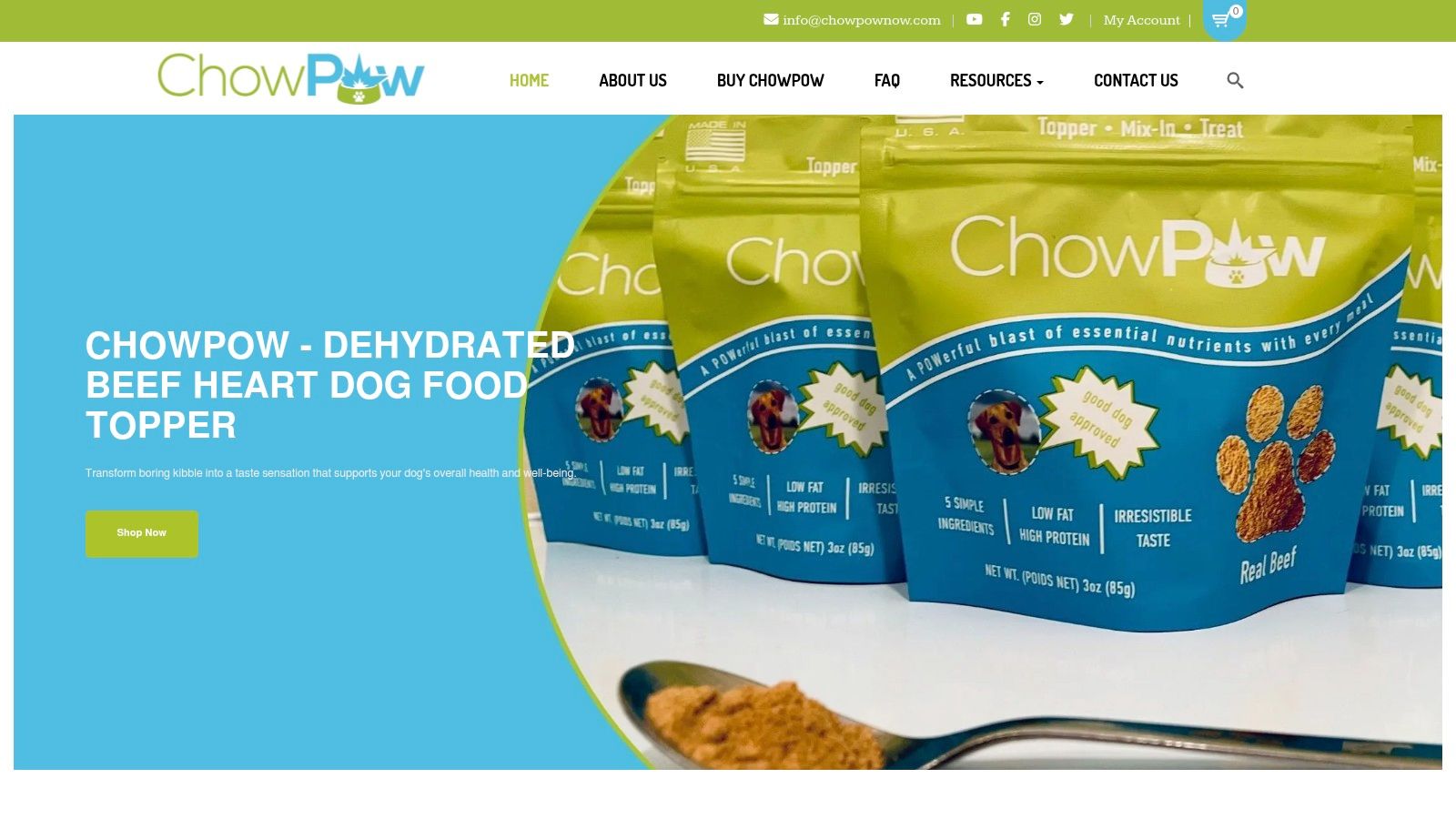 Screenshot from https://chowpownow.com